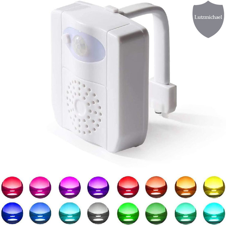 menggutong Ivishow Motion Activated Toilet Night Light Wayfair